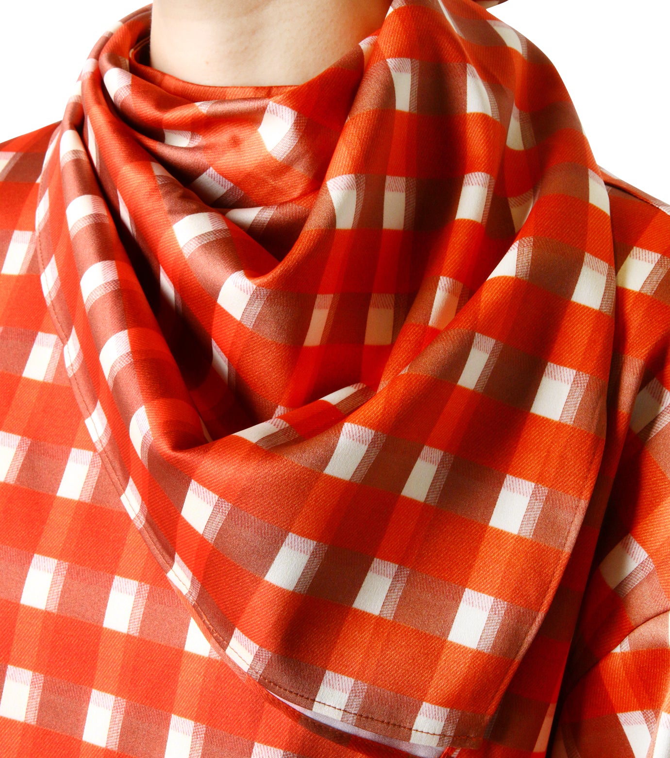 Check Printed Scarf