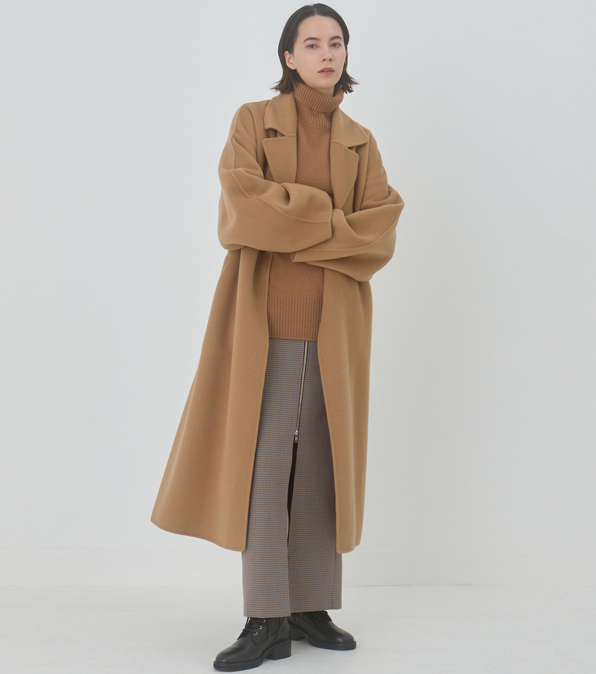 Double Faced Long Coat