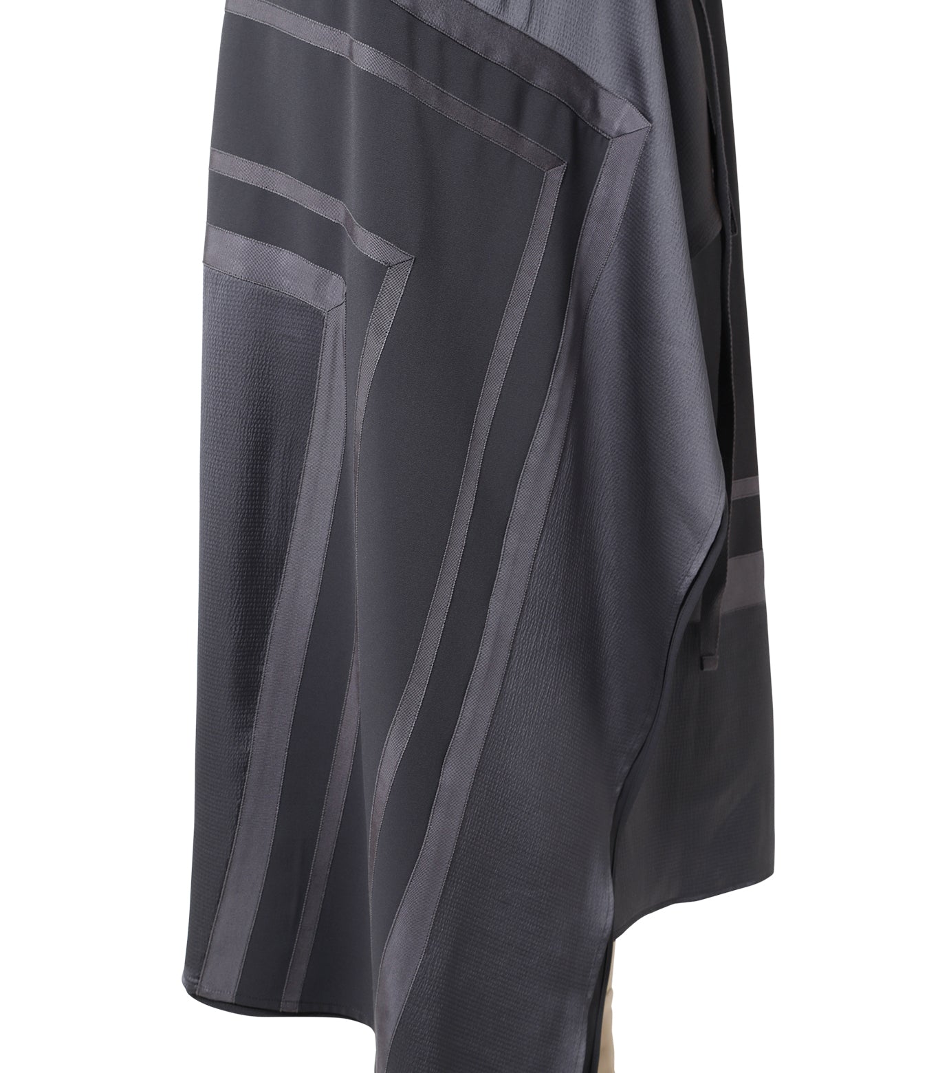Paneled Wrap Skirt