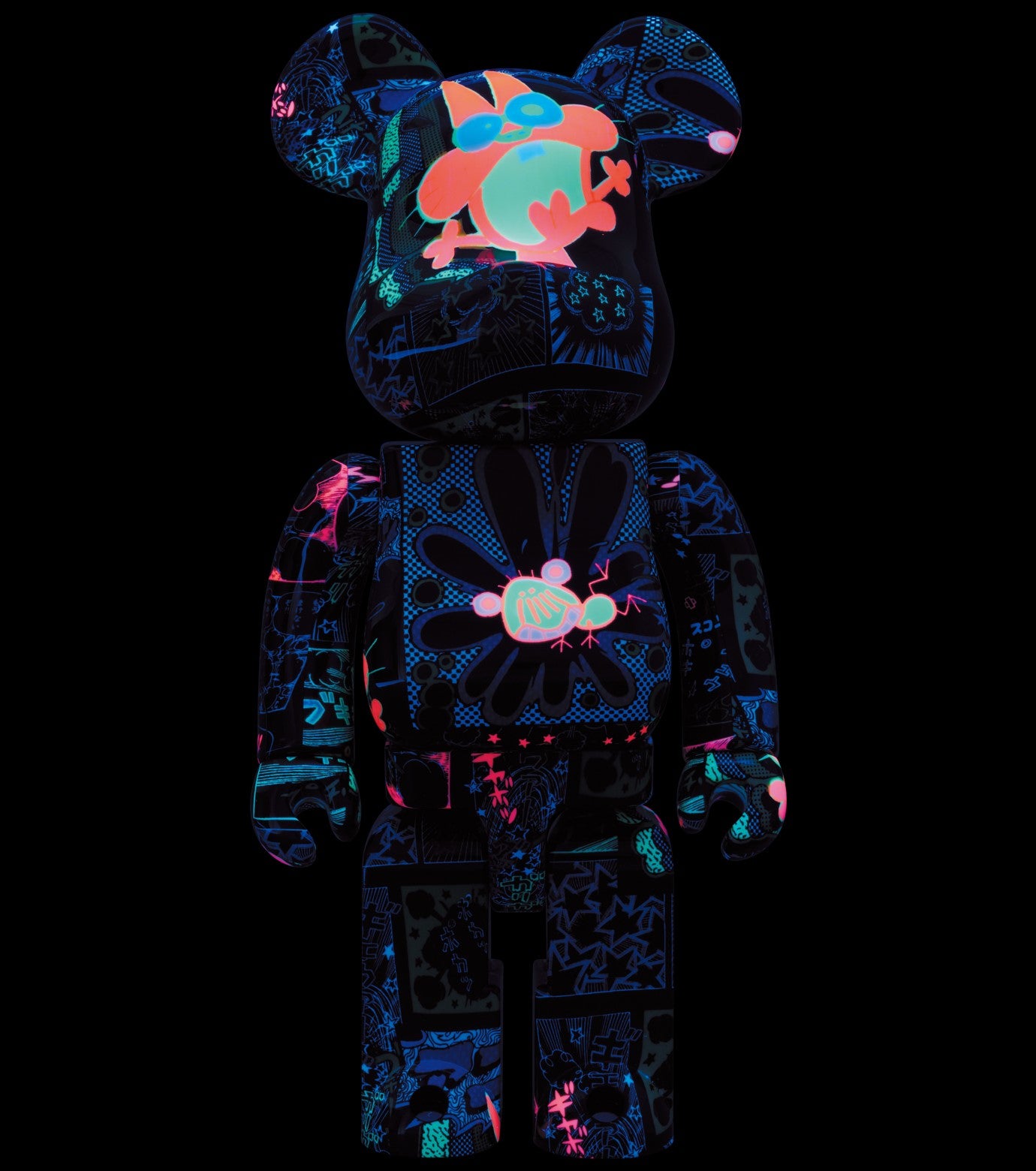 BE@RBRICK New Akatsuka Nyarome & Beshi 100% & 400%