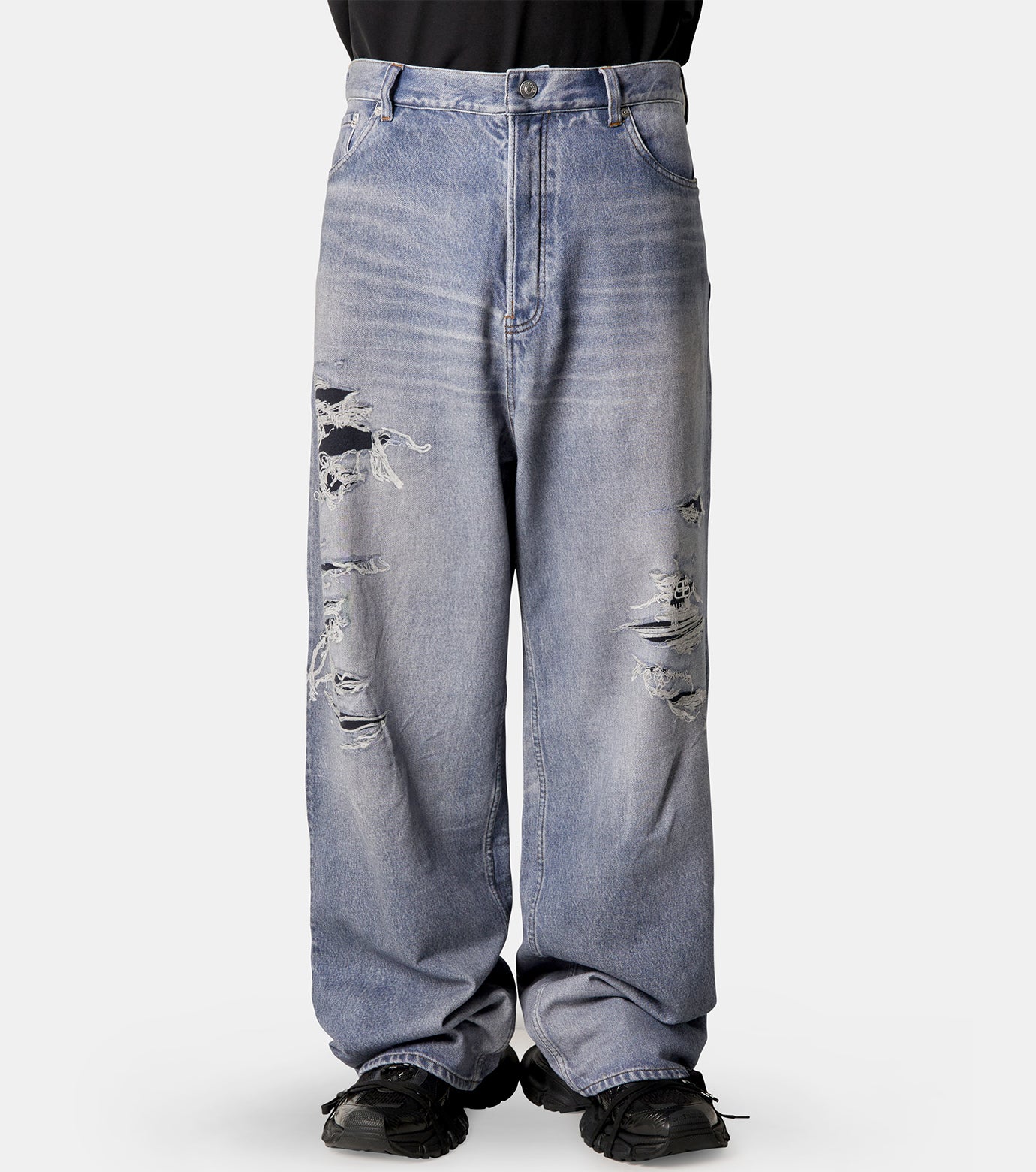 MEDIUM MOLLETON Trompe L'Oeil Pants
