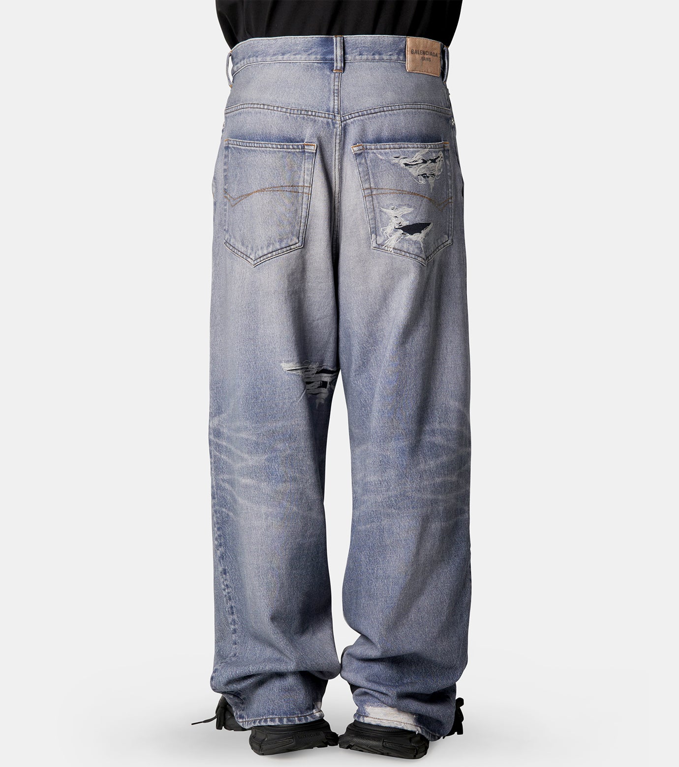 MEDIUM MOLLETON Trompe L'Oeil Pants