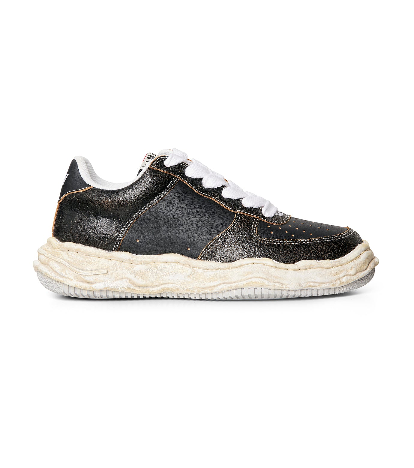 【Maison Mihara Yasuhiro】WAYNE CRACK LEATHER Buy Maison Mihara Yasuhiro Wayne Low 'Cracking Leather