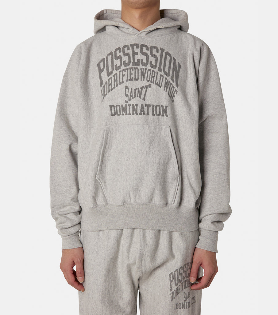 SAINT Mxxxxxx POSSESION HOODIE GREY XL-