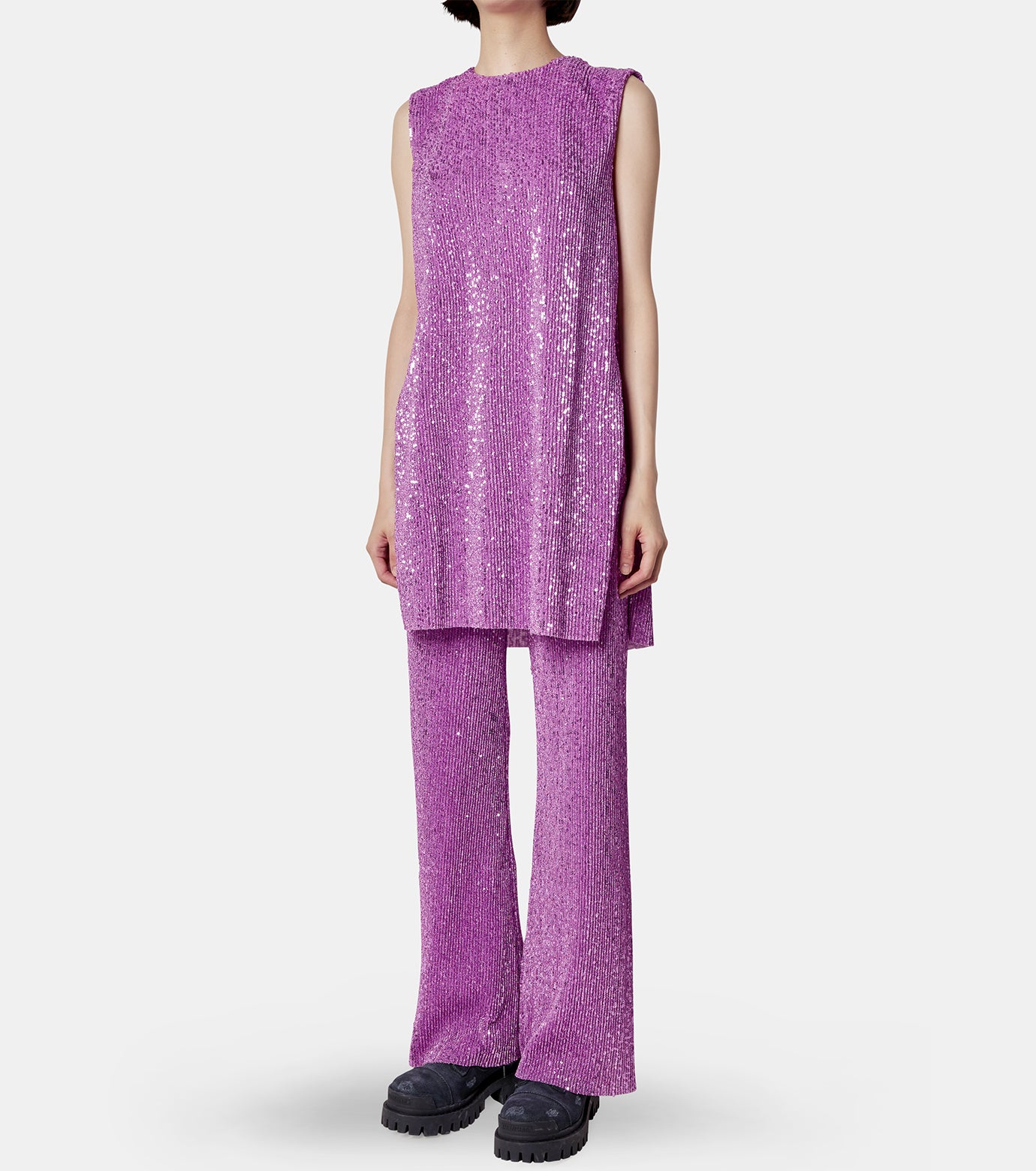 Isha Sequins Tunic Dress