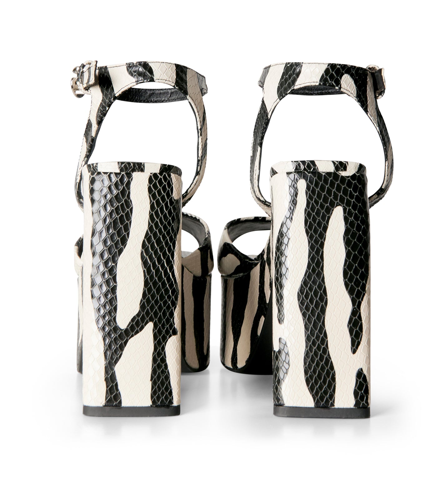 Zebra Bridge Platform Sandal