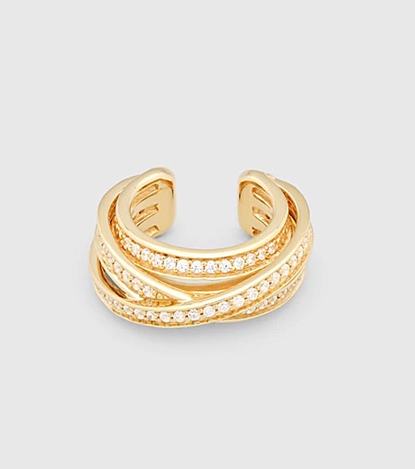 Orb Ear Cuff Gold