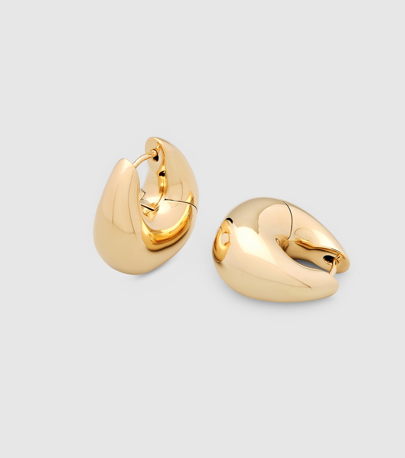 Bao Hoops Medium Gold