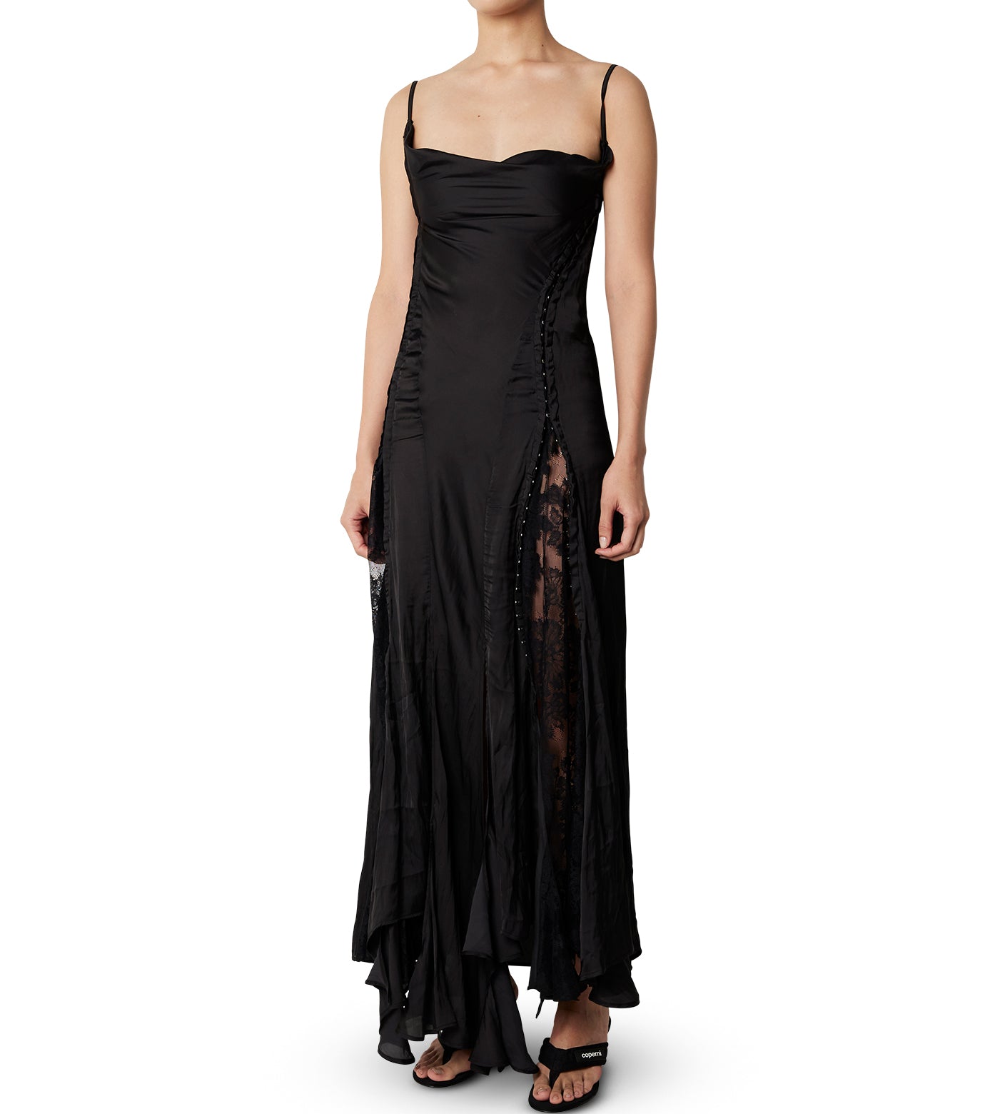 Hook And Eye Slip Maxi Dress