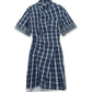 Checked Shirt Dress