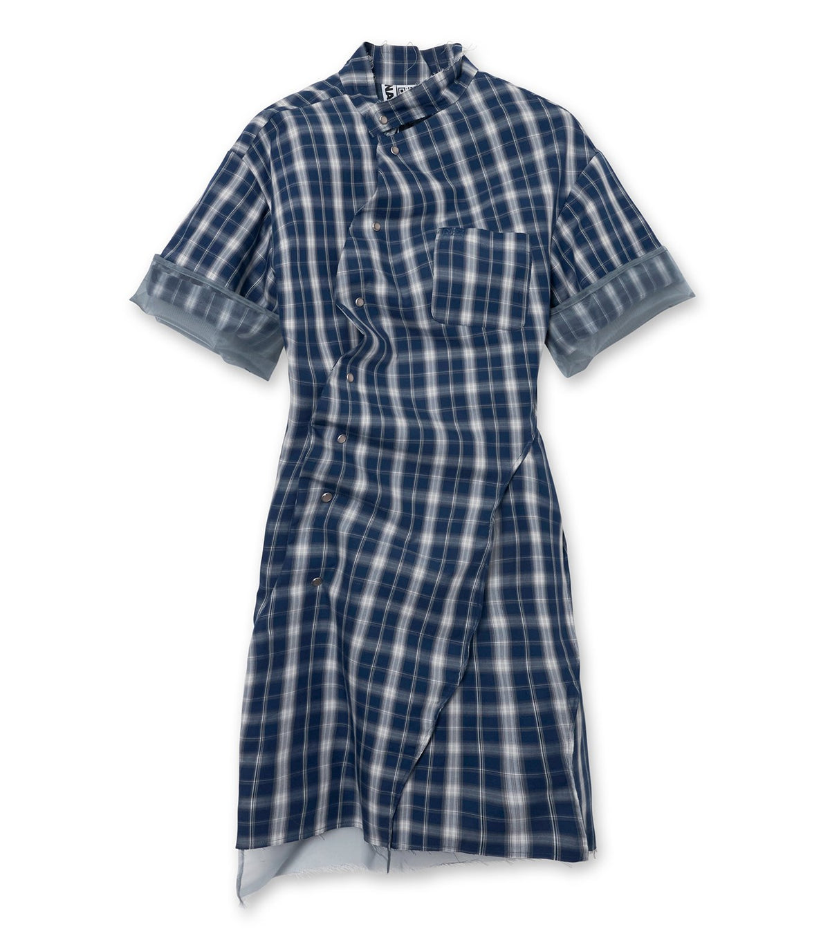 Checked Shirt Dress