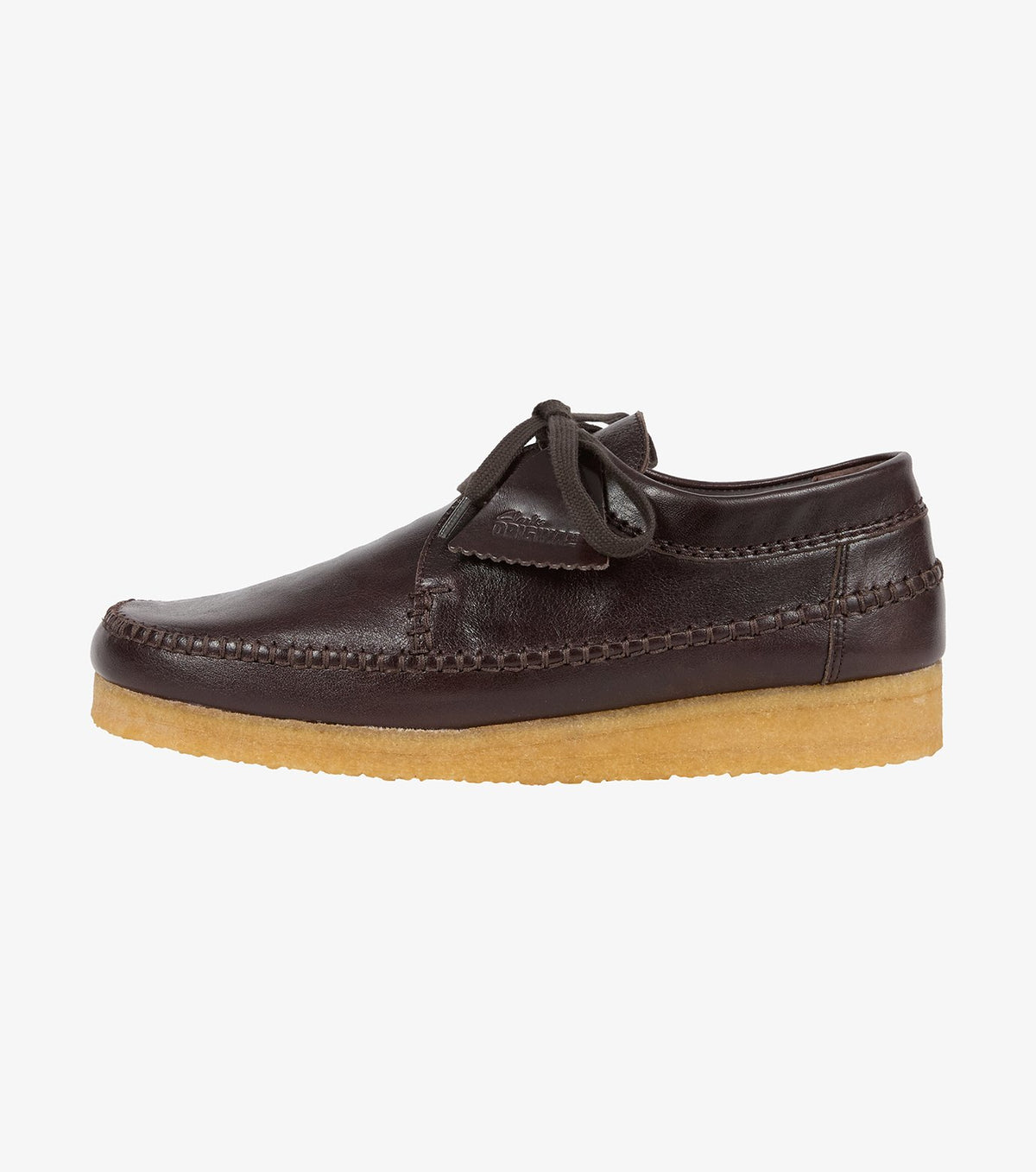 WEAVER APC CLARKS-CUIR LISSE BRILLAN