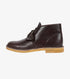 DESERT BOOTS APC CLARKS-CUIR LISSE B