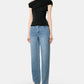 Black Draped Knit Top