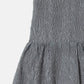 Halterneck Barrel Jacquard Dress