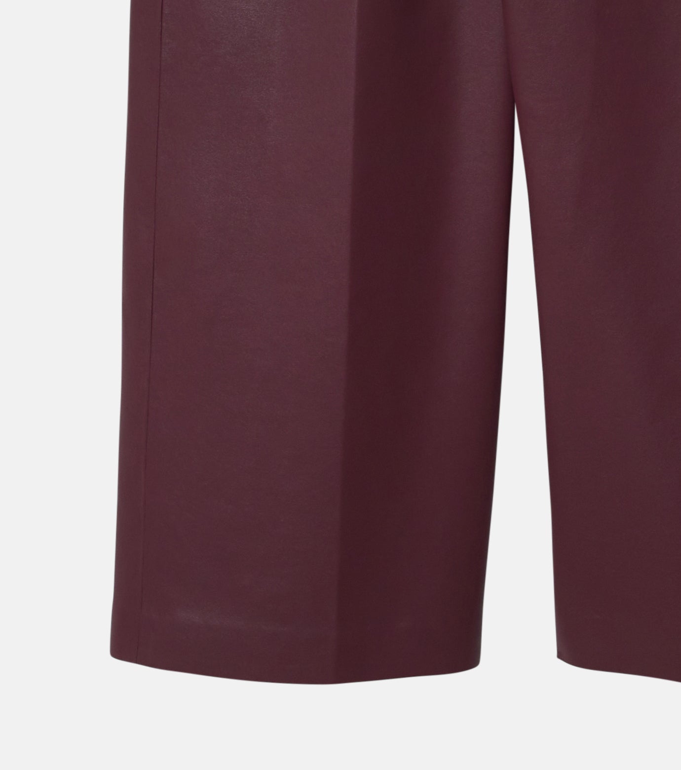 Asymmetry Leather Pants – RESTIR