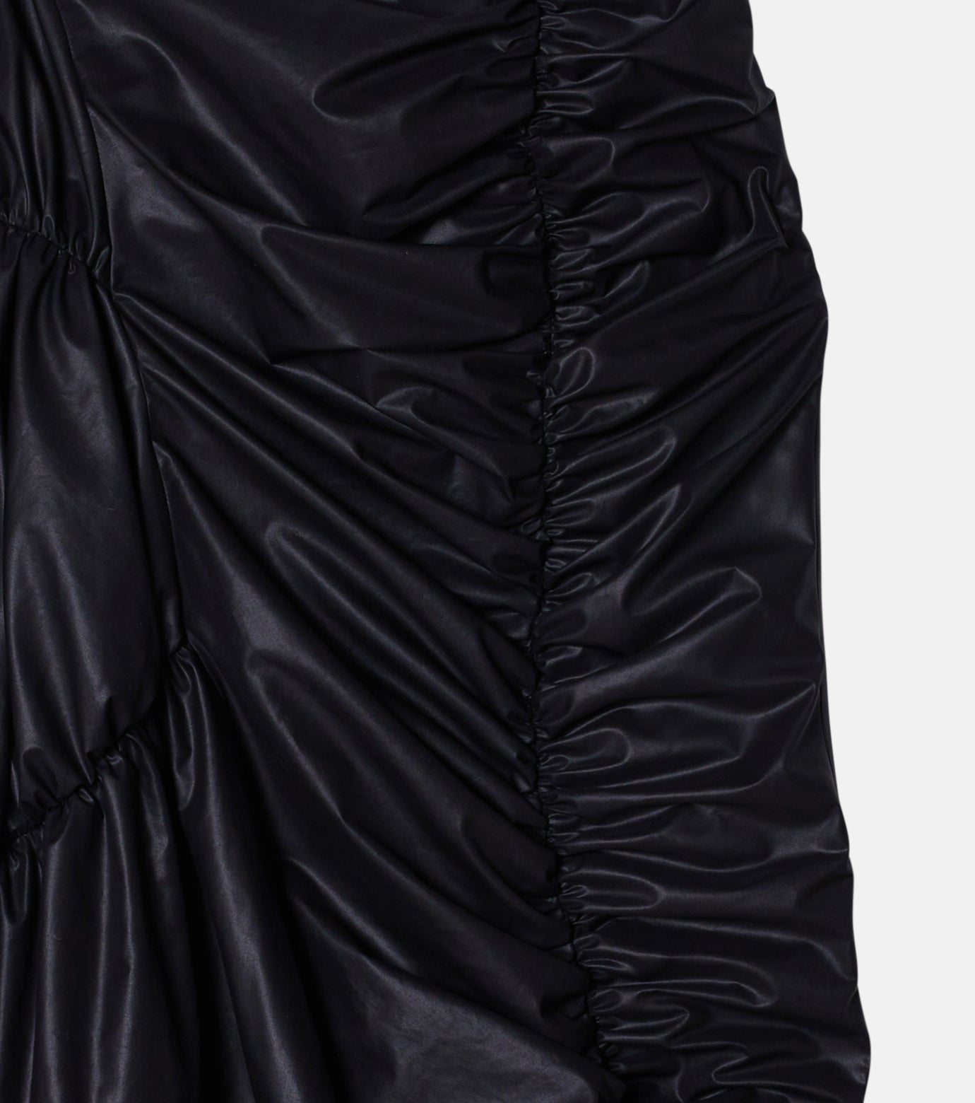 Shirring Taffeta Skirt