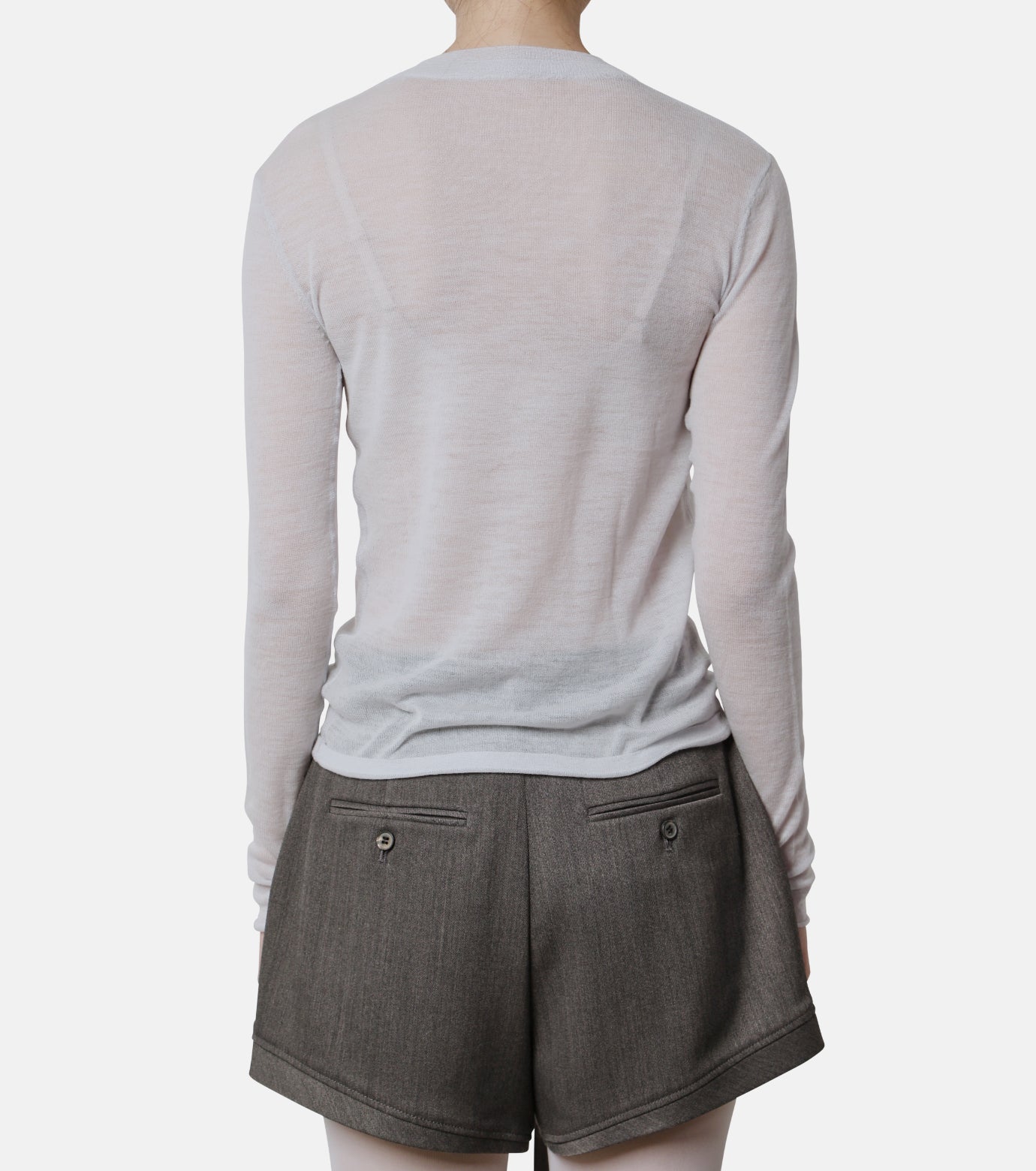 IRENE /Transparent Knit Top シースルートップス レディース