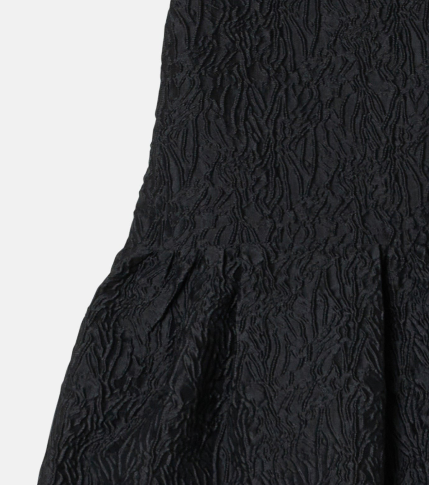 Halterneck Barrel Jacquard Dress