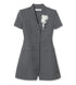 Grey Tailored Flower Detail Mini Dre