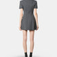 Grey Tailored Flower Detail Mini Dre