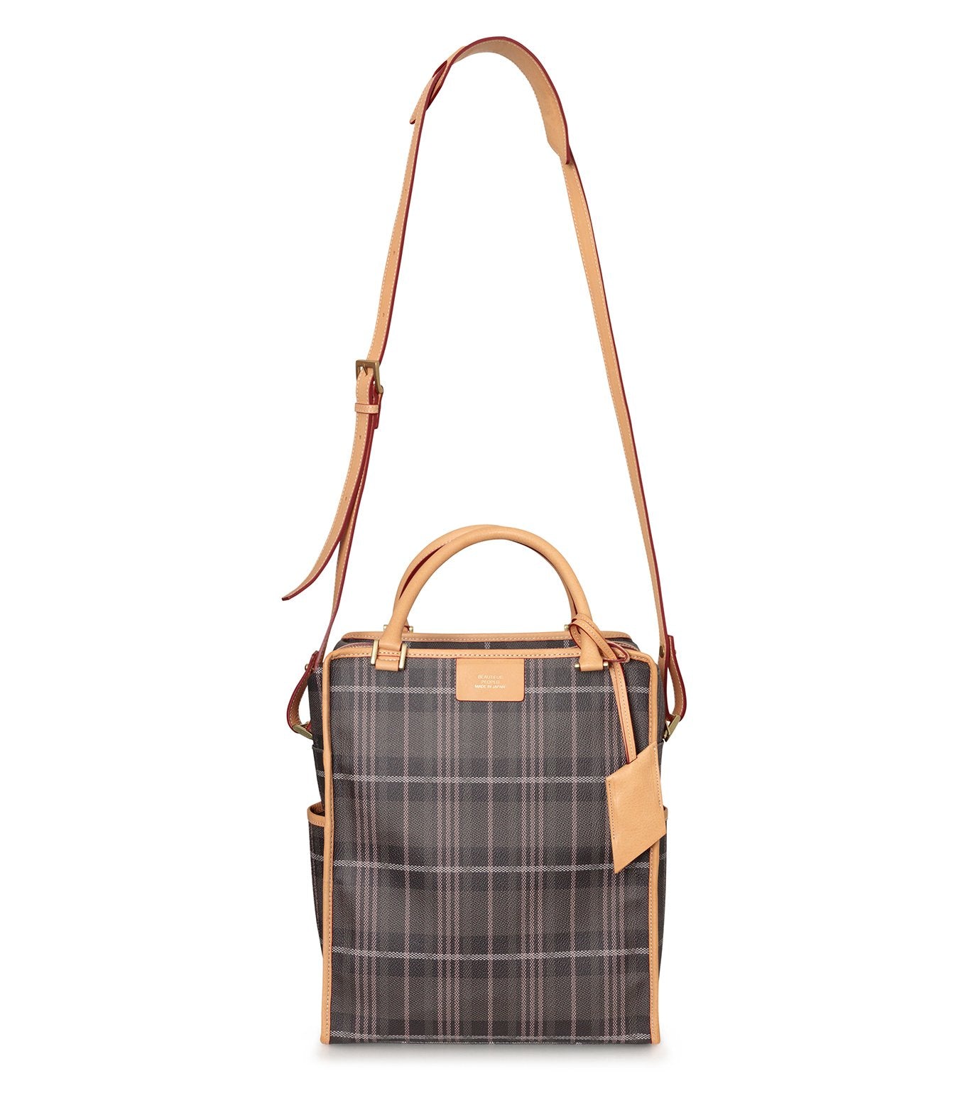 Noble Pop Plaid Tote Bag