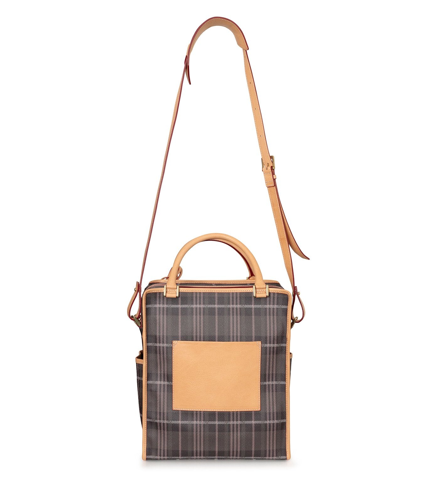 Noble Pop Plaid Tote Bag