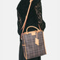 Noble Pop Plaid Tote Bag