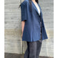 Split Blazer Shirt