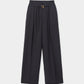 Belted Tuck Pants