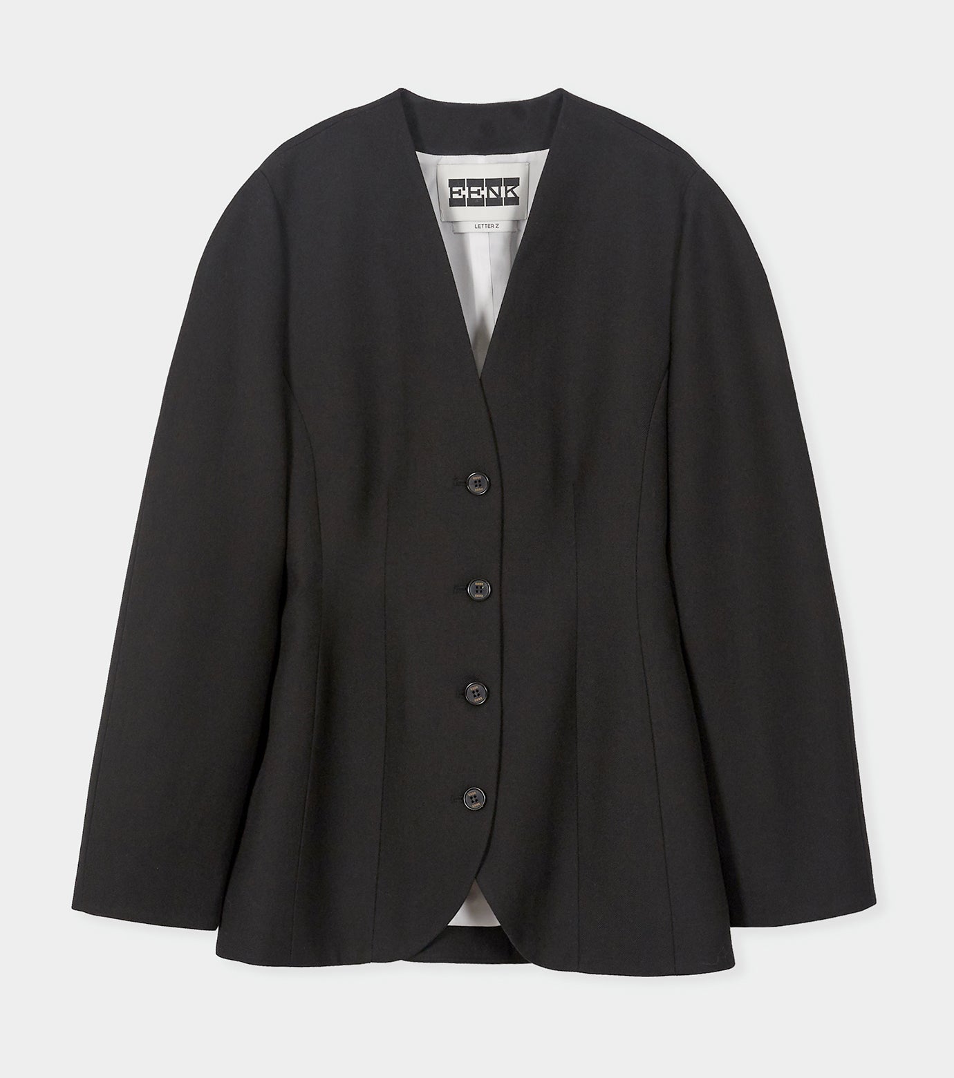 Oversized Shoulder Hourglass Jacket