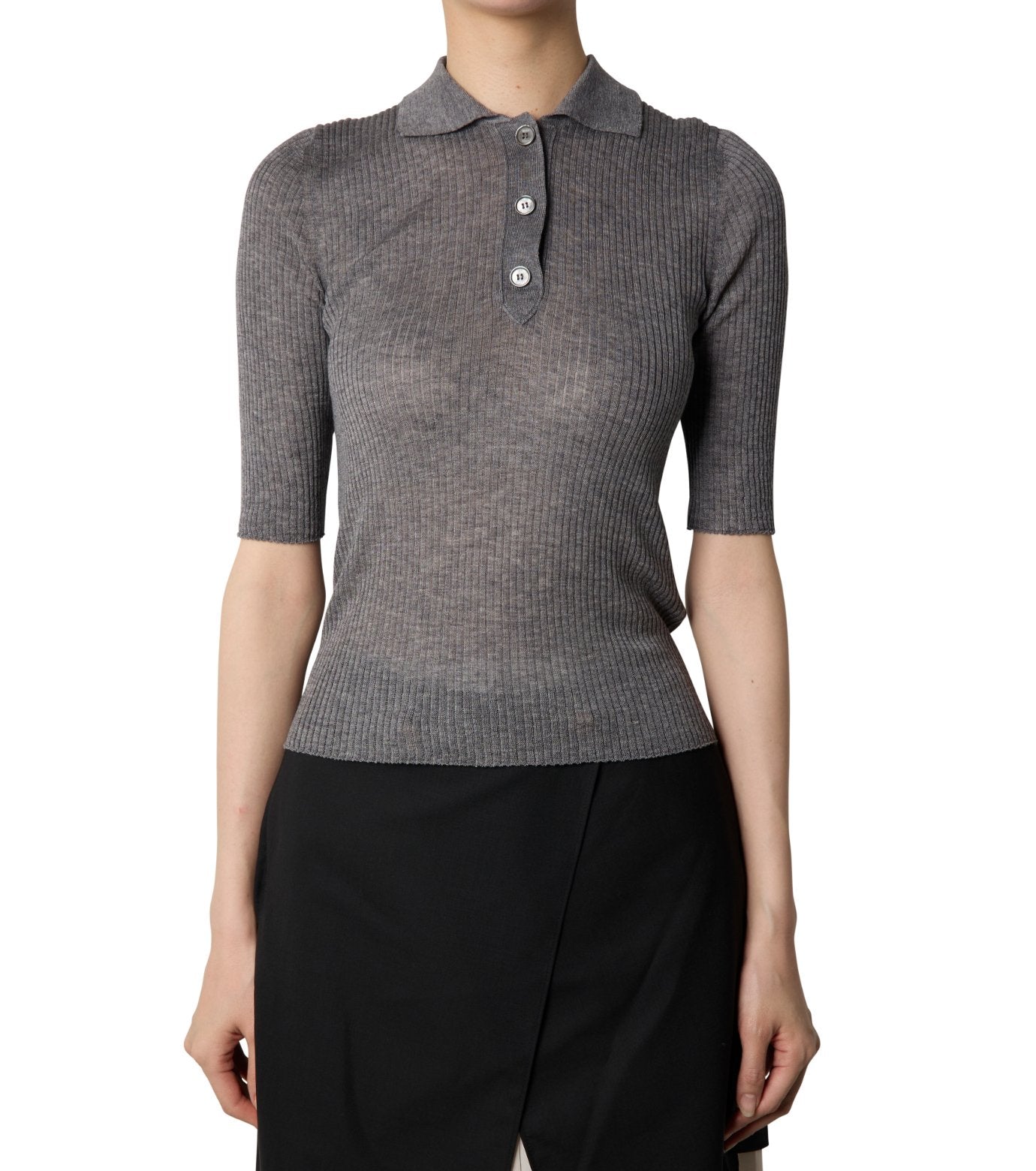 Half Sleeve Knit Top
