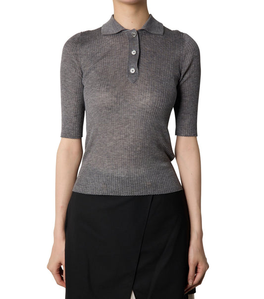 Half Sleeve Knit Top
