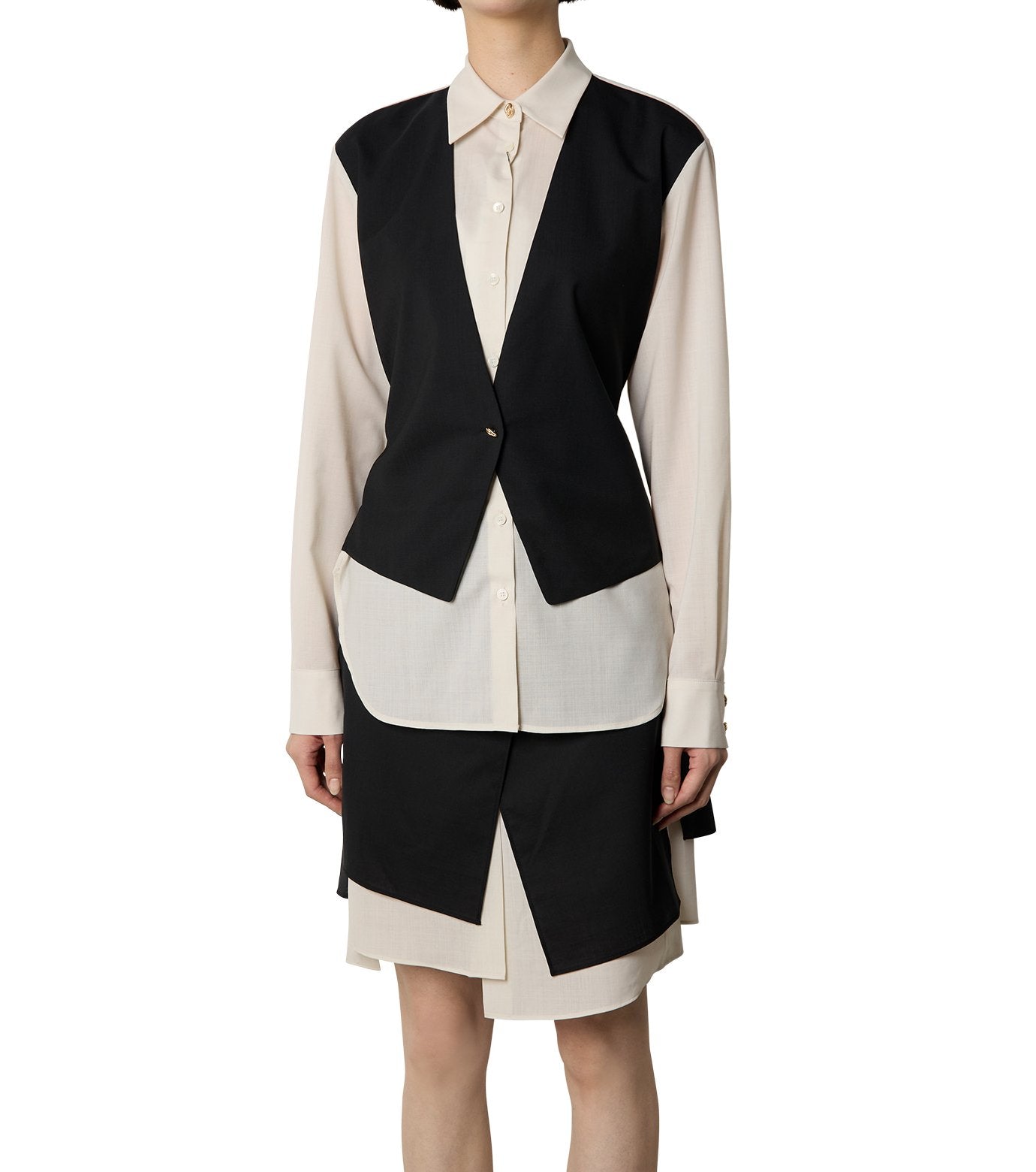 Vest Layered Shirt