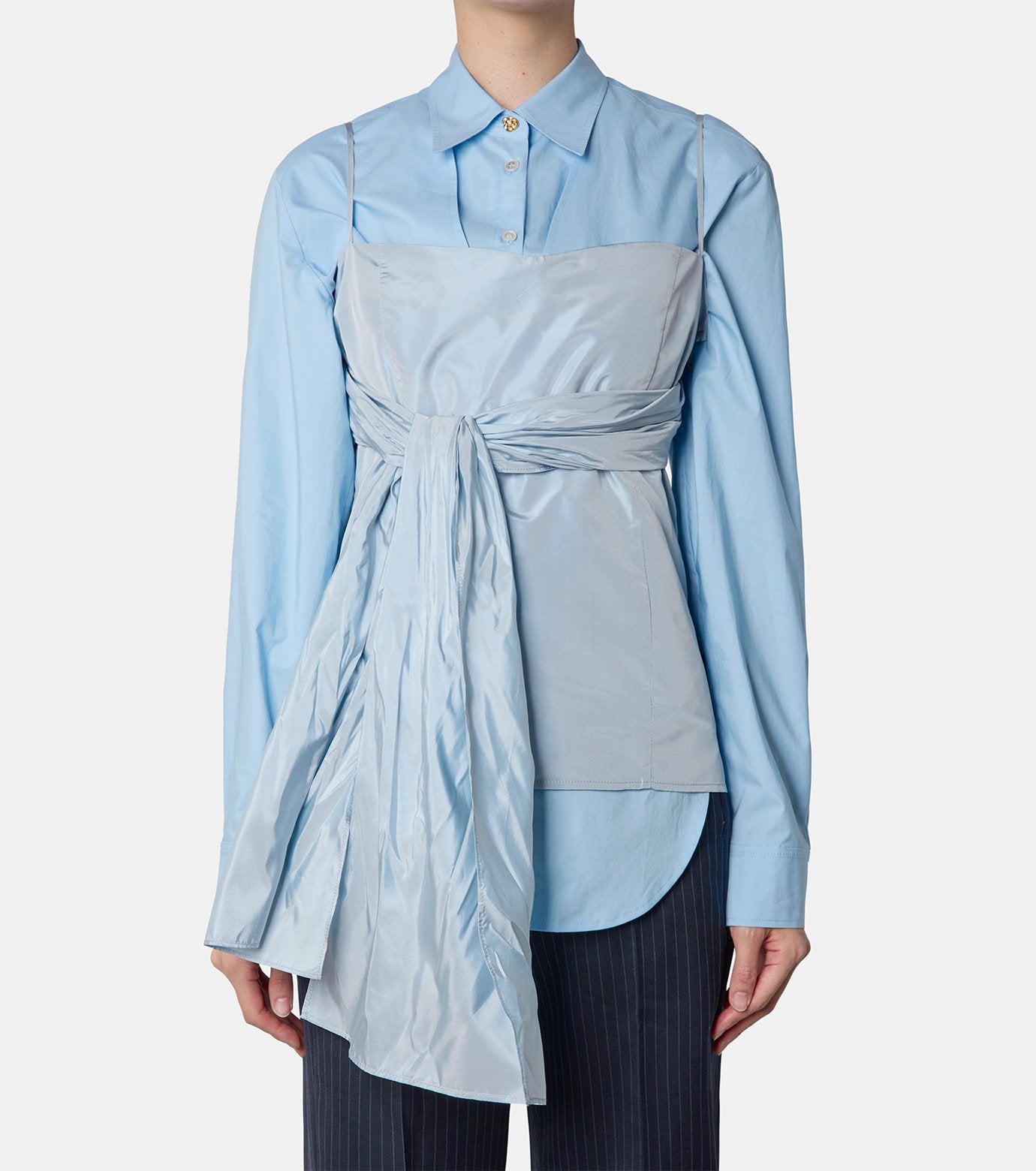 Knotted Sleeveless Top