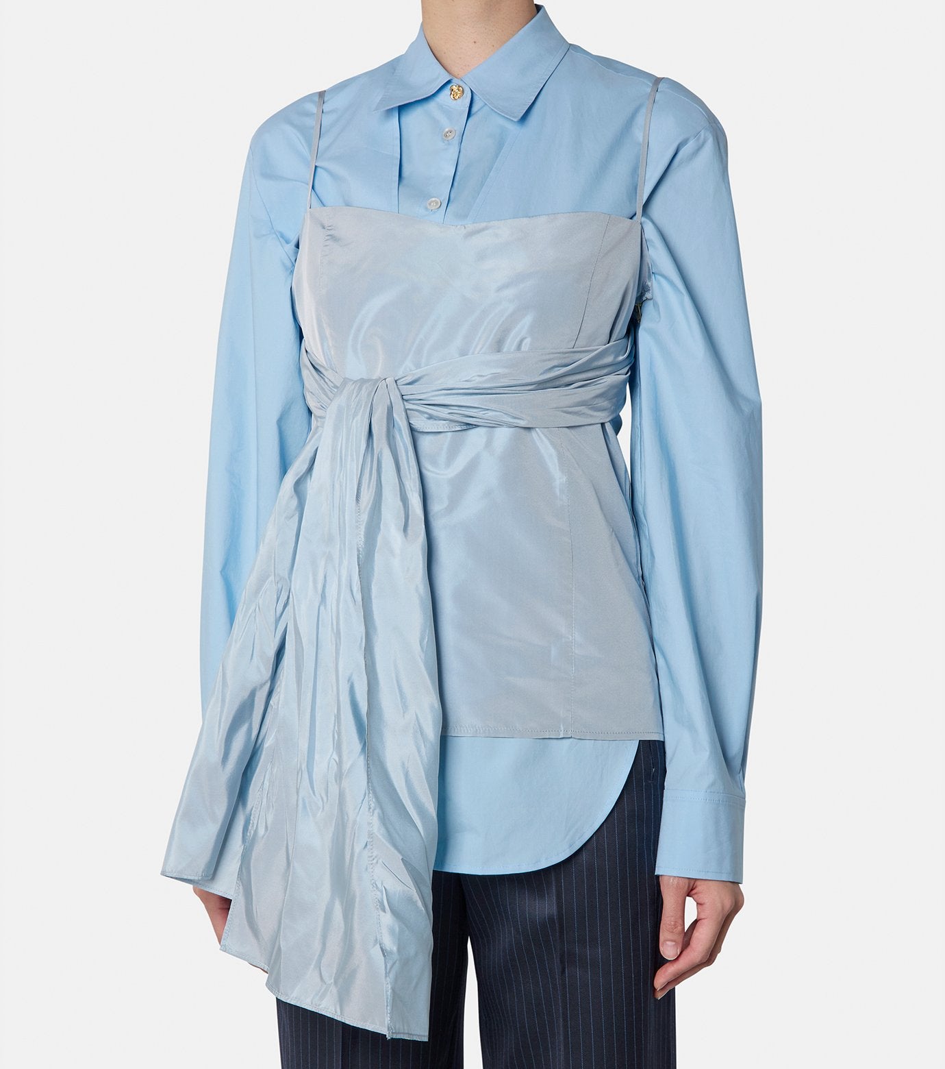 Knotted Sleeveless Top