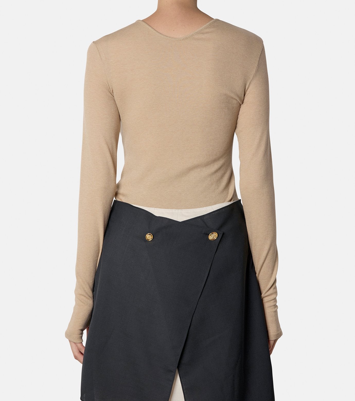 Rib Jersey T-Shirt
