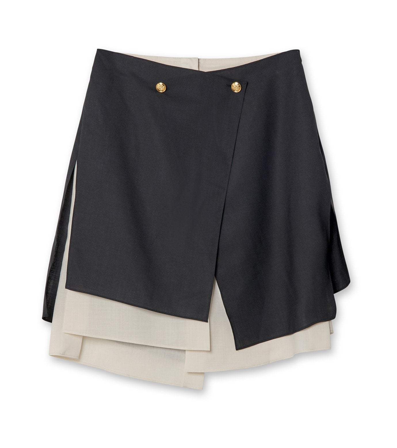 Wrap Midi Skirt