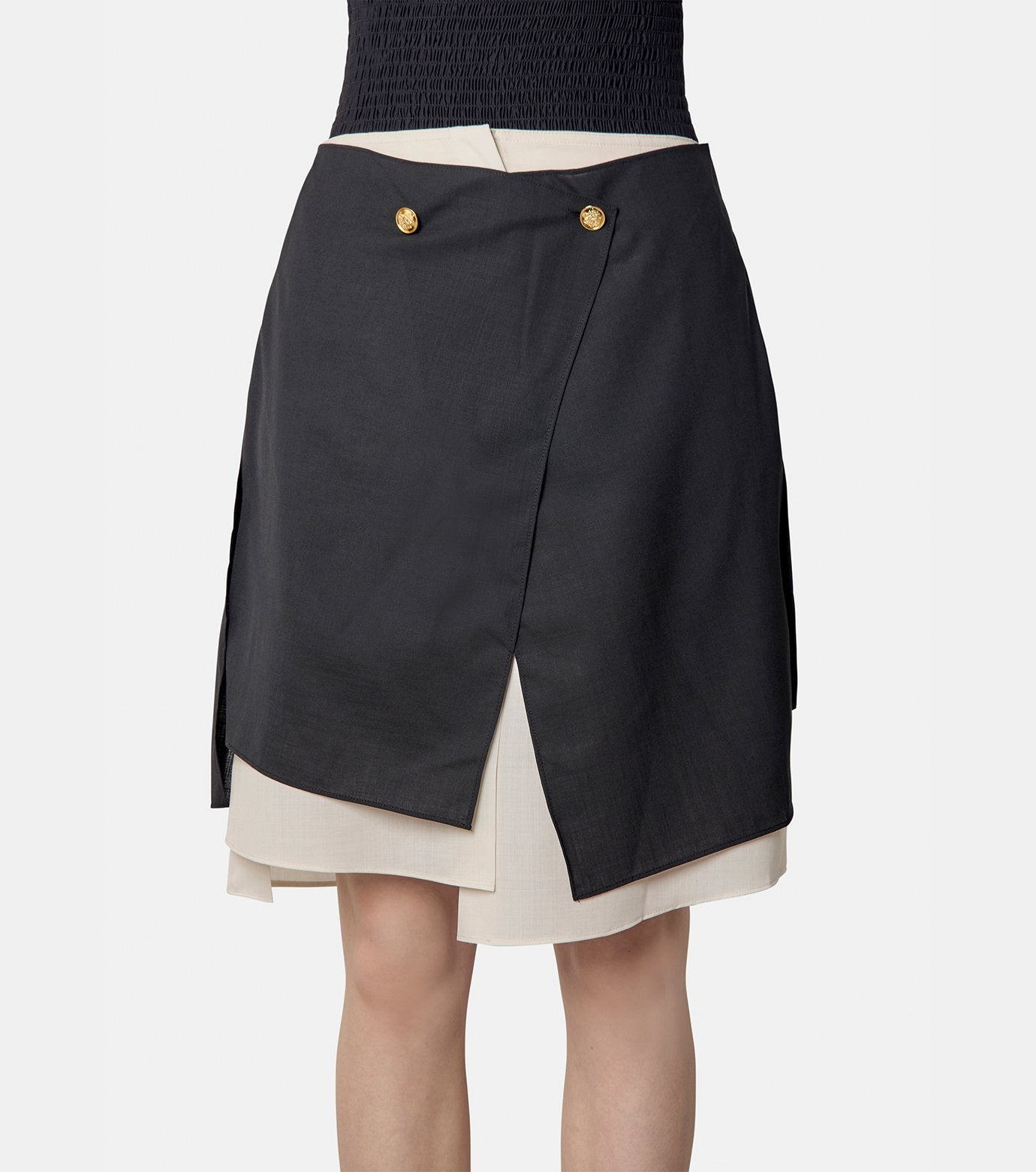 Wrap Midi Skirt
