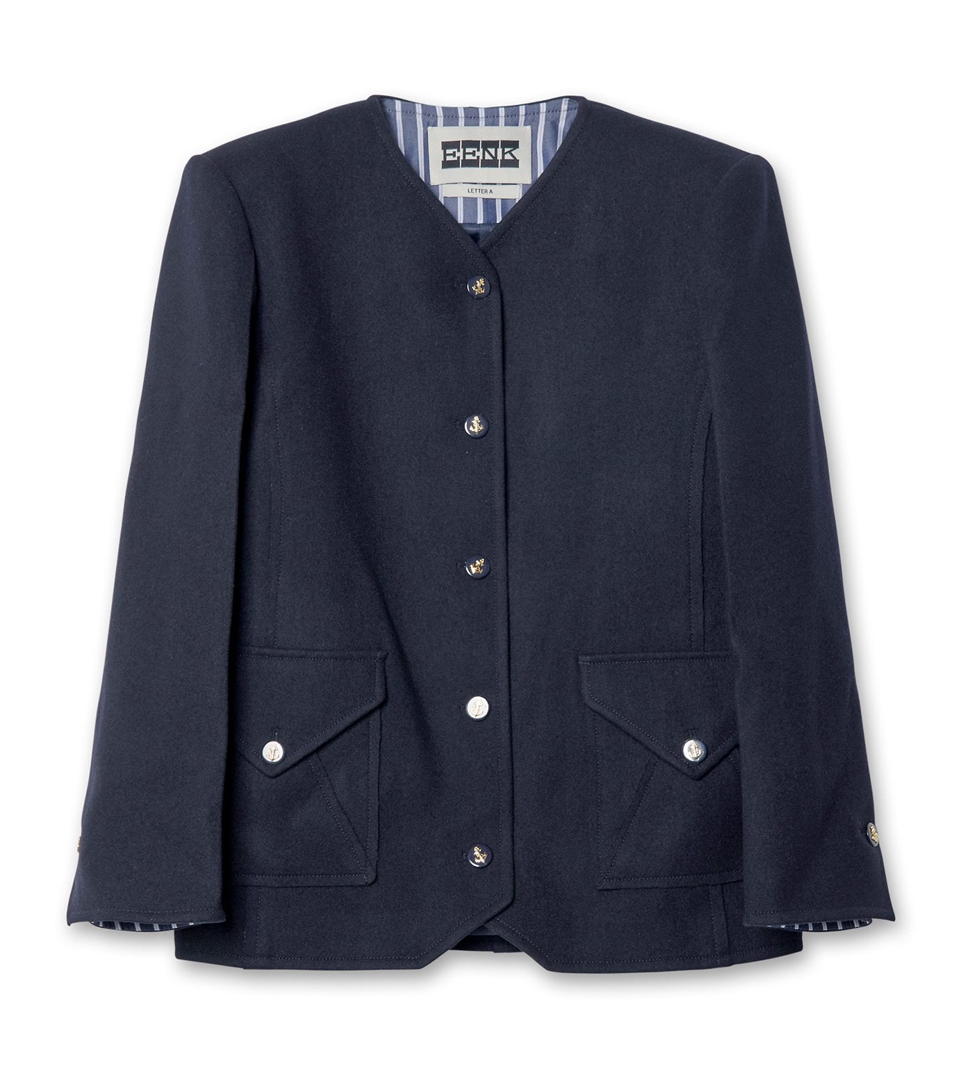 V-Neck Tailored Jacket