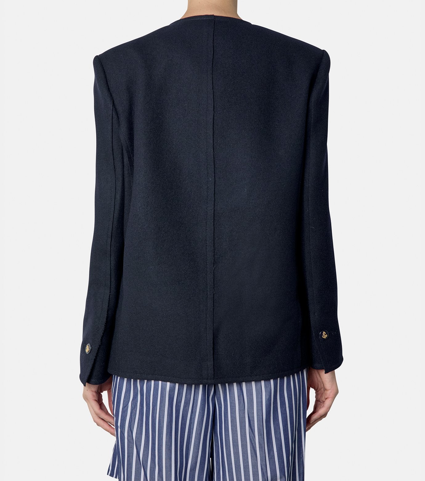 V-Neck Tailored Jacket