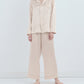 Silk Pajamas Pearl White