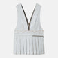 Snow Demin Pleated Vest