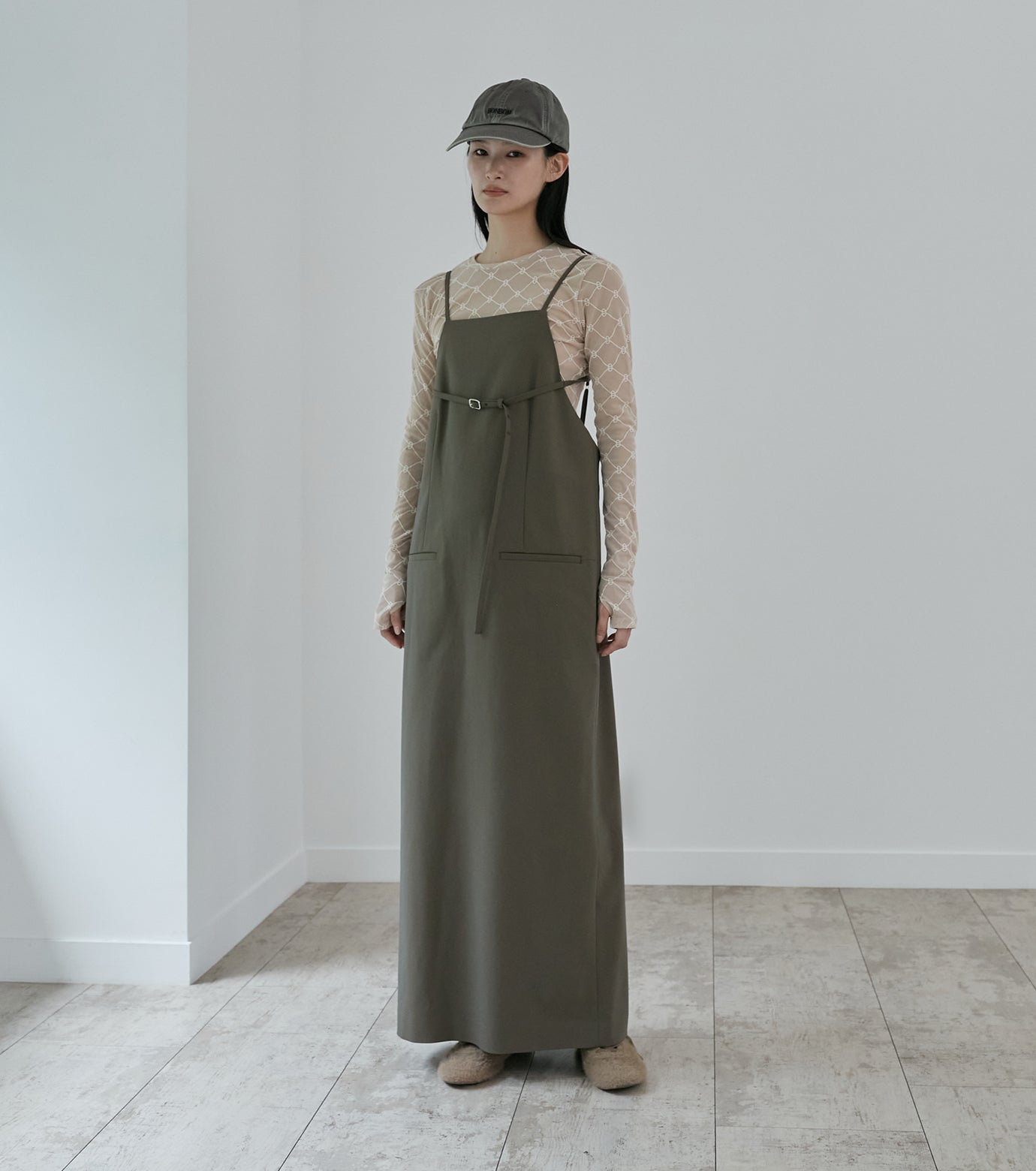 Oxford Midi Dress