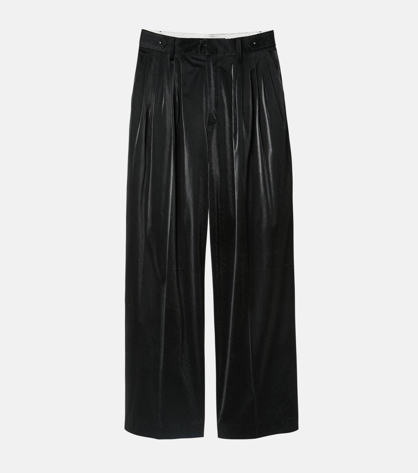 Silky Light Leather Trousers