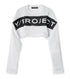 Scrunched Logo LS Crop Top