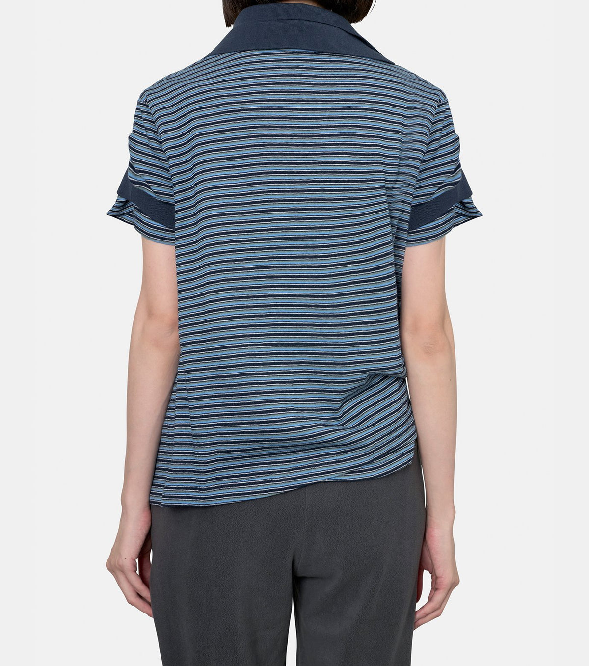 Striped Double Polo