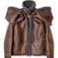 Snap Off Panel Hood Aviator Jacket