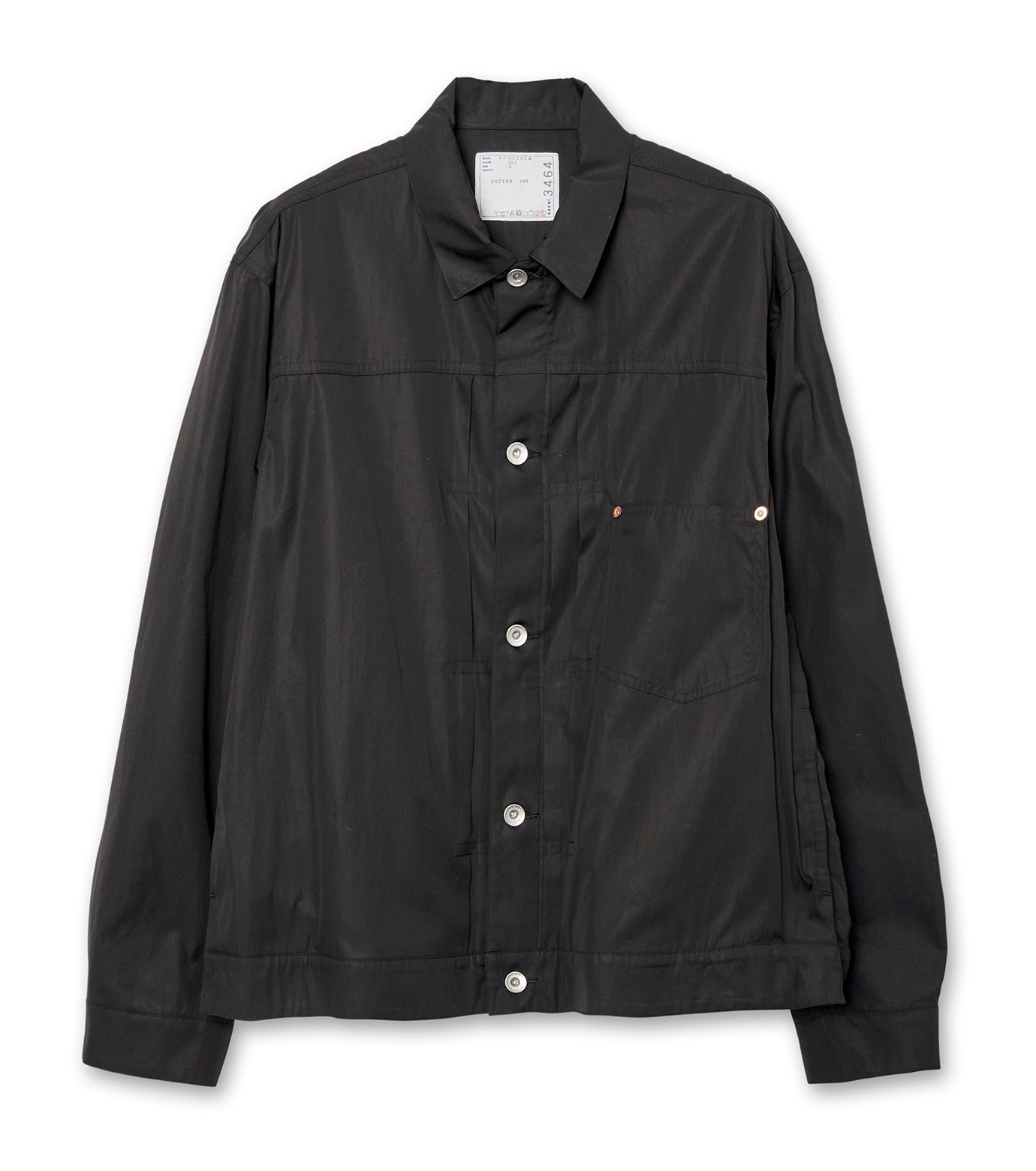 Cotton Poplin Shirt Jacket