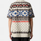 Pattern Knit Print Shirt